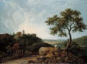 Richard Wilson The Temple of the Sybil and the Campagna, oil painting on canvas
